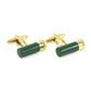 Shutgun Shell Cufflinks - 3D, Green - SummerTies
