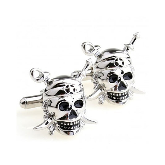 Skull Cufflinks - 3D - SummerTies