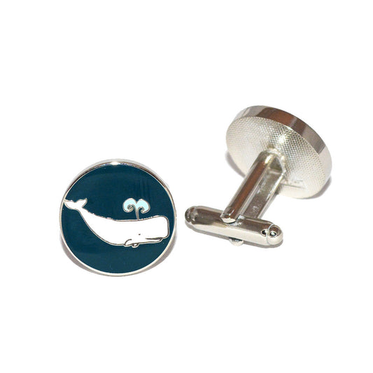 Sperm Whale Cufflinks - SummerTies