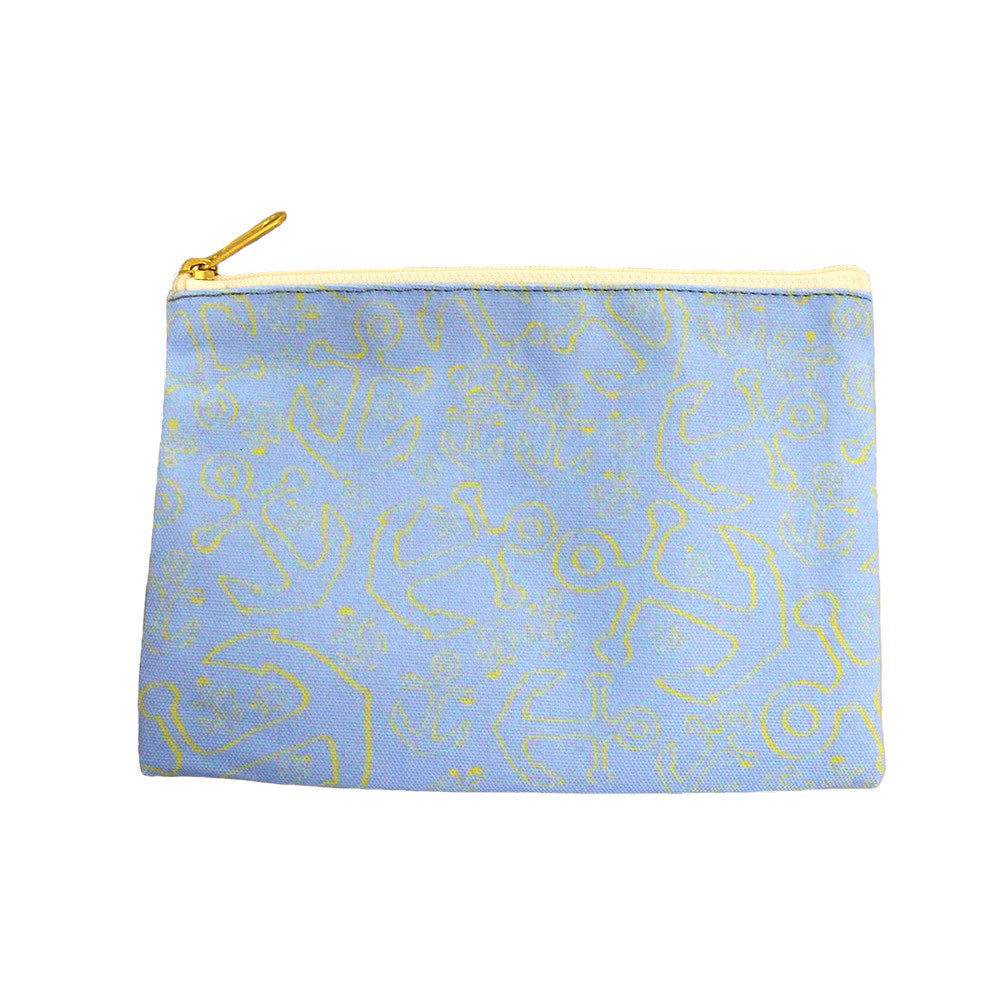 Anchor Dream Accessory Pouch - Light Blue - SummerTies