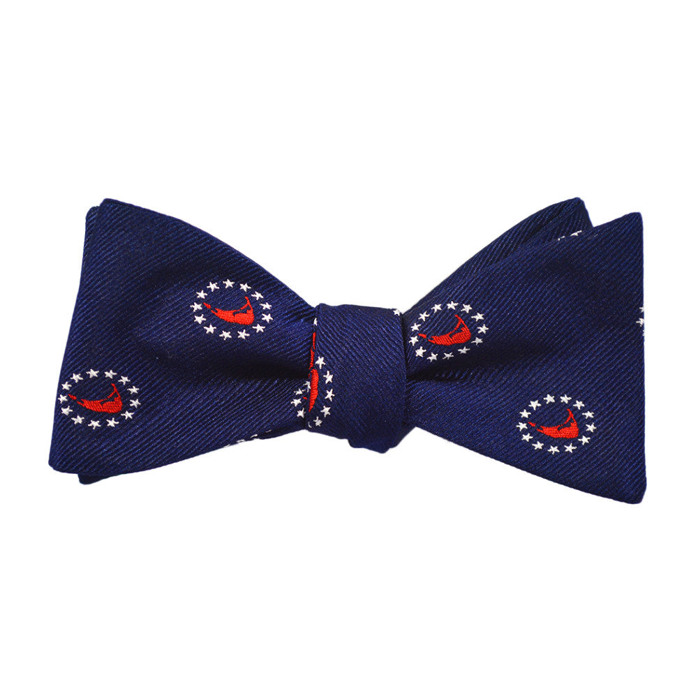 Nantucket 4th of July Bow Tie - Woven Silk - SummerTies