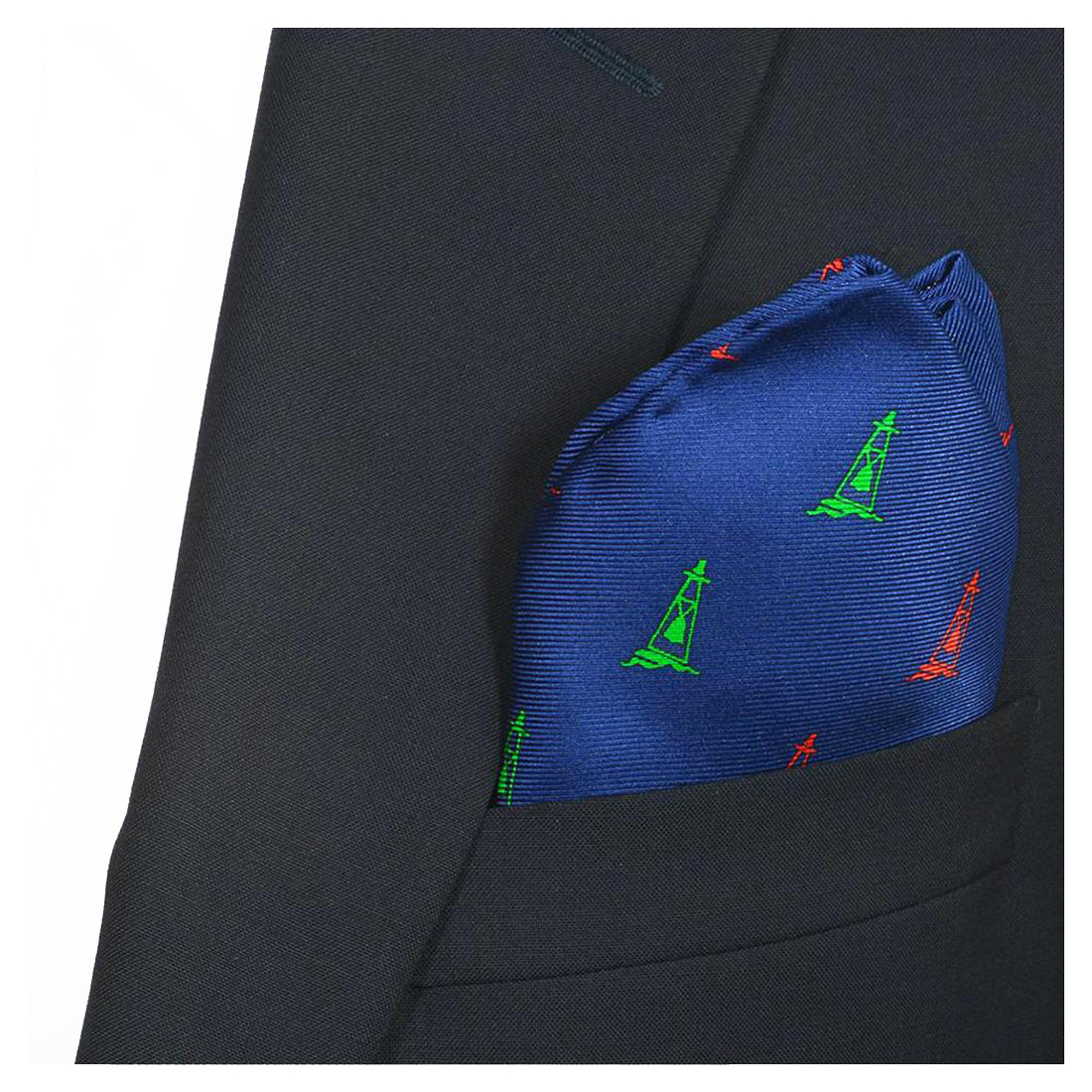 Buoy Pocket Square - Port & Starboard - SummerTies