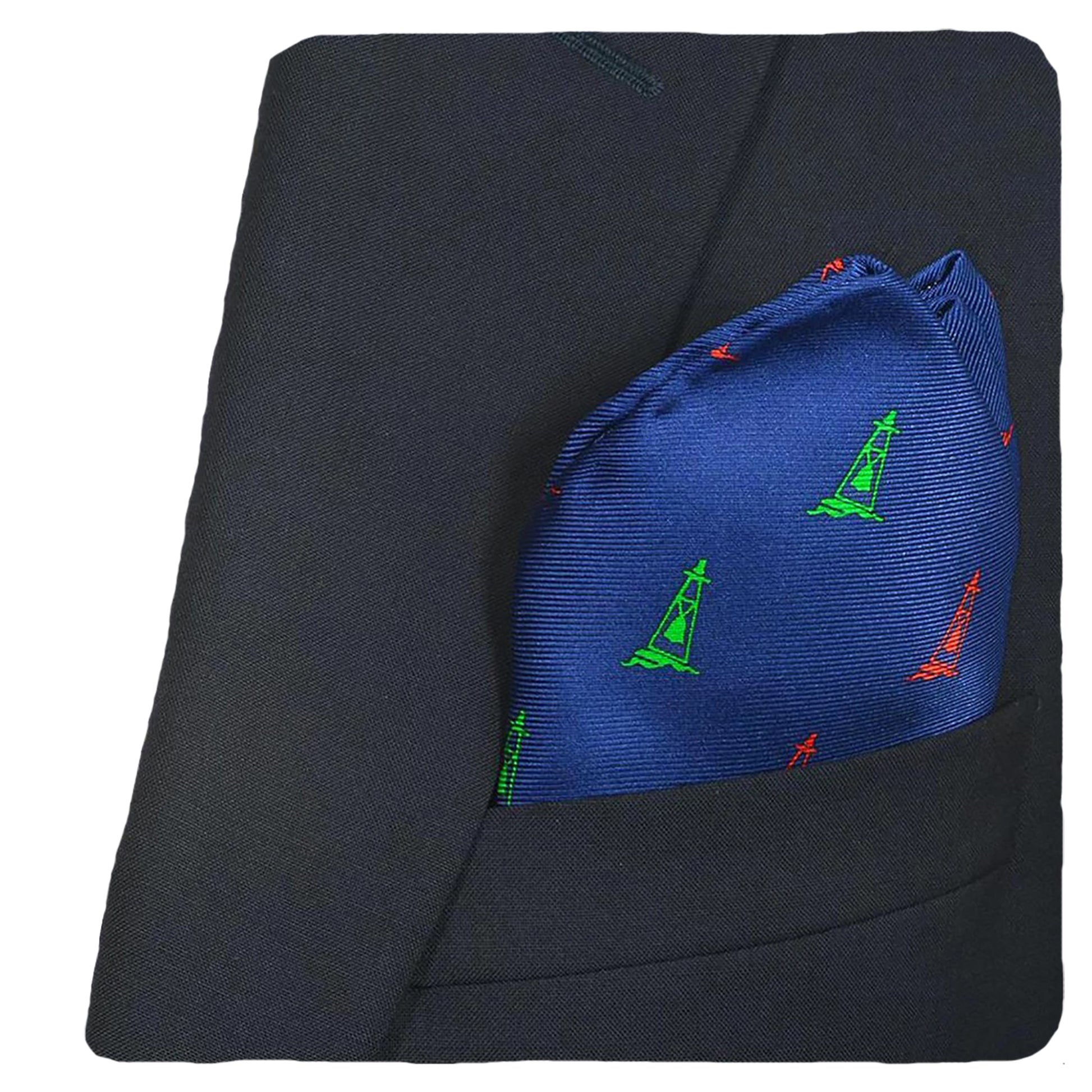 Buoy Pocket Square - Port & Starboard - SummerTies