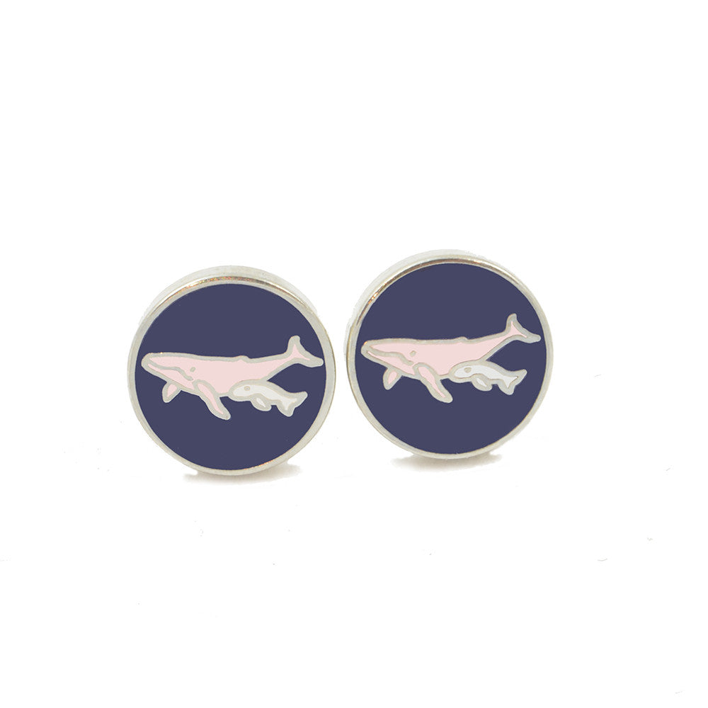 Humpback Whale Earrings - SummerTies