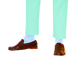 Turtle Socks - Men's Mid Calf - Pink on Blue - SummerTies