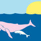 Humpback Whale T-Shirt - Short Sleeve, Kids - SummerTies