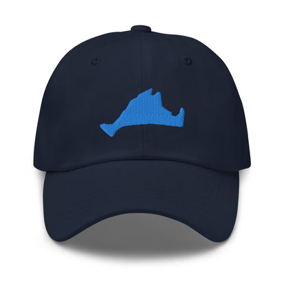 Martha's Vineyard Dad Hat - Blue on Navy