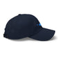 Nantucket Dad Hat - Blue on Navy