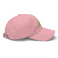 Martha's Vineyard Dad Hat - Green on Pink