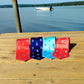 Seahorse Necktie - Blue, Printed Silk - SummerTies