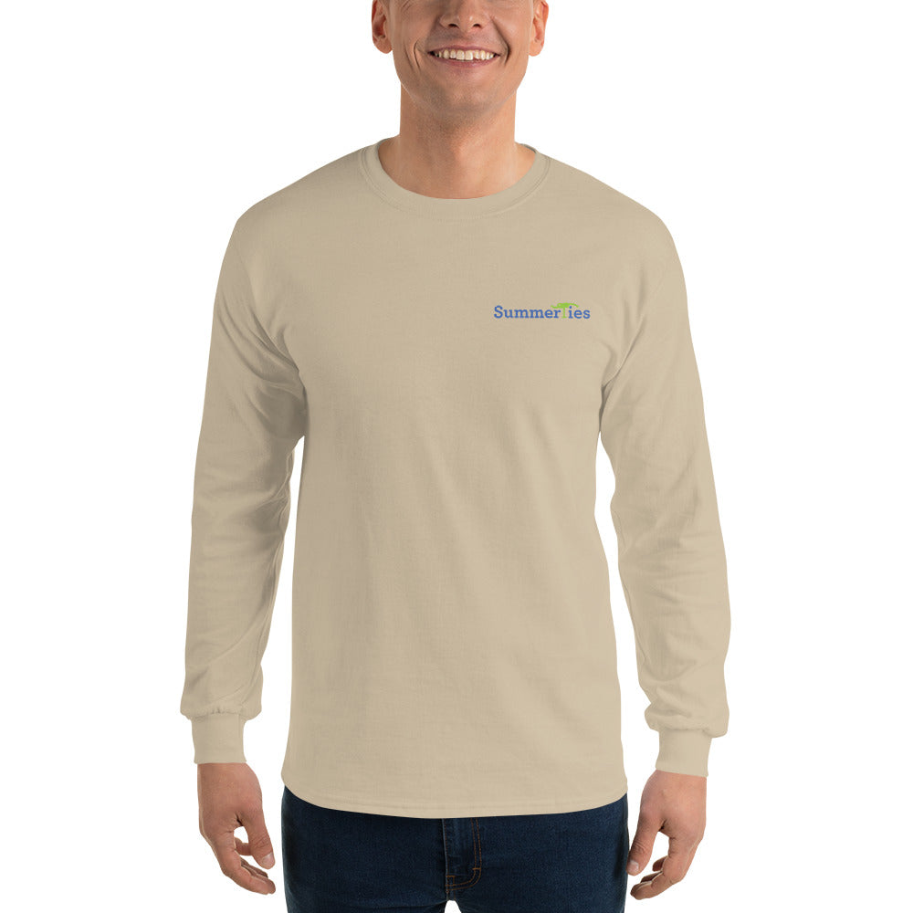 Humpback Whale Long Sleeve T-Shirt - Multiple Colors - SummerTies