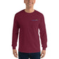 My Summers are Tied to Martha's Vineyard Blue and Green Long Sleeve T-Shirt - Multiple Colors - SummerTies