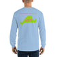 My Summers are Tied to Martha's Vineyard Pink and Green Long Sleeve T-Shirt - Multiple Colors - SummerTies