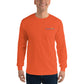 My Summers are Tied to Martha's Vineyard Blue and Green Long Sleeve T-Shirt - Multiple Colors - SummerTies