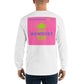 My Summers are Tied to Newport Pineapple Blue and Green with Pink Block Long Sleeve T-Shirt - Multiple Colors - SummerTies