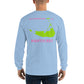 My Summers are Tied to Nantucket Pink and Green Long Sleeve T-Shirt - Multiple Colors - SummerTies