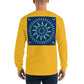 Mermaid Pinwheel Navy Long Sleeve T-Shirt - Multiple Colors - SummerTies