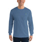 My Summers are Tied to Nantucket Blue and Green Long Sleeve T-Shirt - Multiple Colors - SummerTies