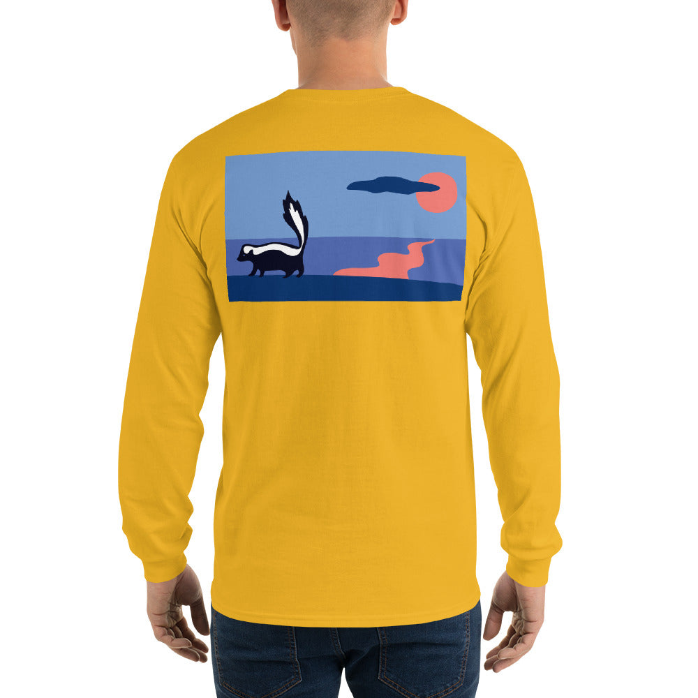 Skunk Long Sleeve T-Shirt - Multiple Colors - SummerTies