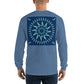 Mermaid Pinwheel Navy Long Sleeve T-Shirt - Multiple Colors - SummerTies