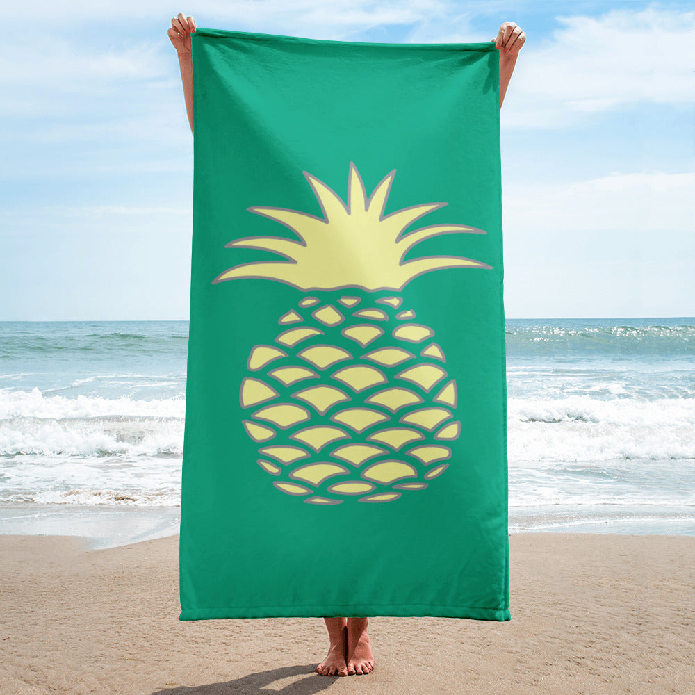 Pineapple Towel - Teal - SummerTies