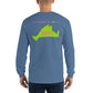 My Summers are Tied to Martha's Vineyard Pink and Green Long Sleeve T-Shirt - Multiple Colors - SummerTies