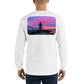 Brant Point Lighthouse Nantucket Sunset Long Sleeve T-Shirt - Multiple Colors - SummerTies