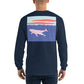 Humpback Whale III Long Sleeve T-Shirt - Multiple Colors - SummerTies