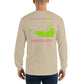 My Summers are Tied to Nantucket Pink and Green Long Sleeve T-Shirt - Multiple Colors - SummerTies