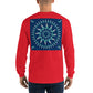 Mermaid Pinwheel Navy Long Sleeve T-Shirt - Multiple Colors - SummerTies