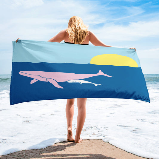 Humpback Whale Towel - SummerTies