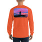 Brant Point Lighthouse Nantucket Sunset Long Sleeve T-Shirt - Multiple Colors - SummerTies