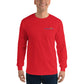 My Summers are Tied to Newport Bridge Pink and Green no Block Long Sleeve T-Shirt - Multiple Colors - SummerTies
