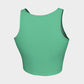 Solid Athletic Crop Top - Light Green - SummerTies