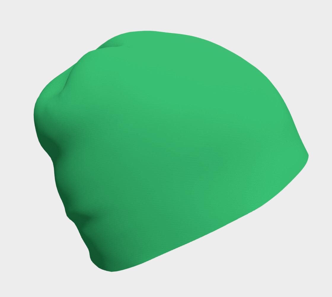 Solid Winter Beanie - Green - SummerTies