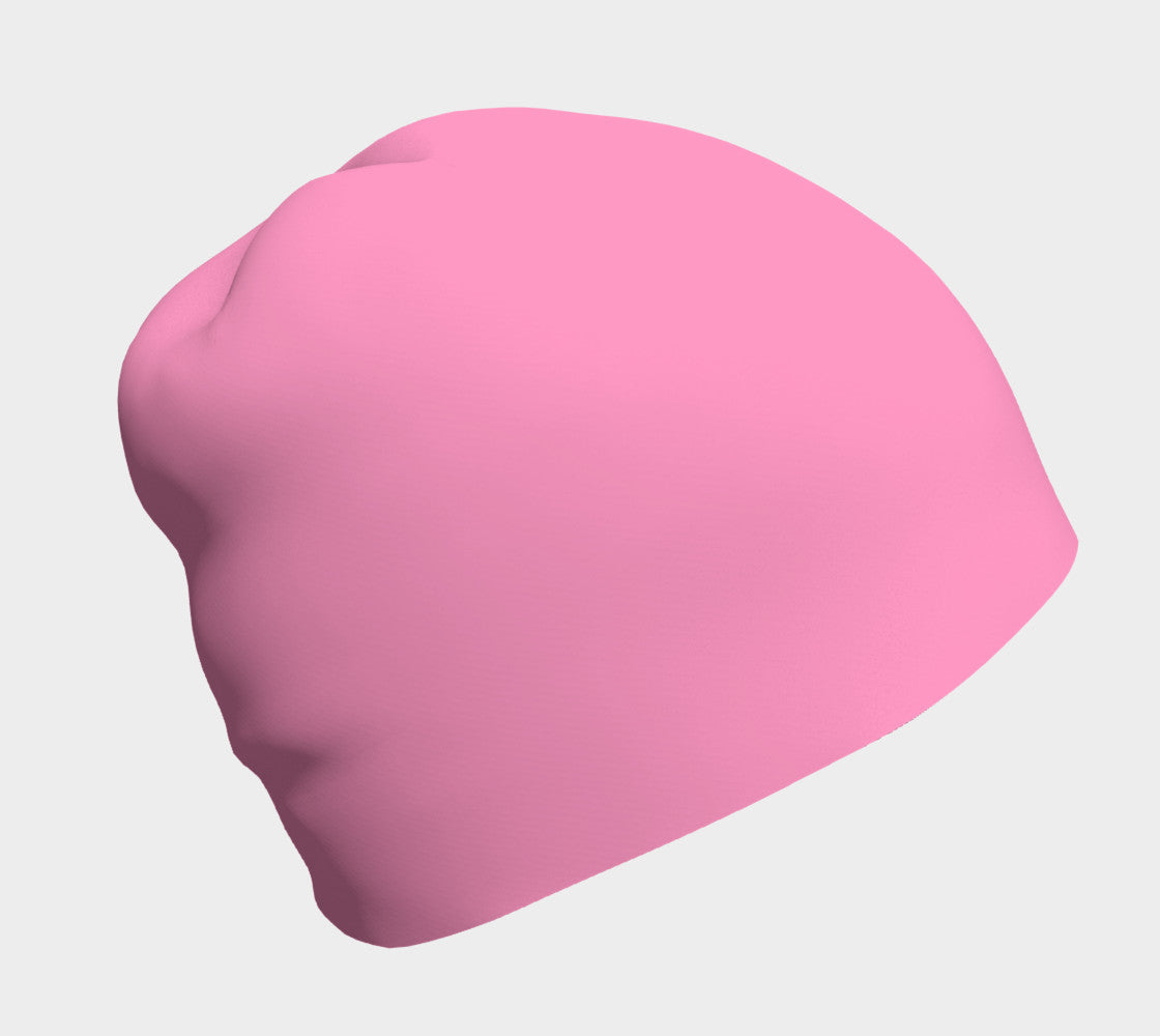 Solid Winter Beanie - Light Pink - SummerTies