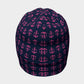 Anchor Toss Winter Beanie - Pink on Navy - SummerTies