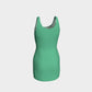 Solid Bodycon Dress - Light Green