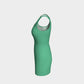 Solid Bodycon Dress - Light Green