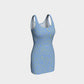 Anchor Dream Bodycon Dress - Light Blue - SummerTies