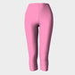 Solid Adult Capris - Light Pink - SummerTies