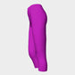 Solid Adult Capris - Purple - SummerTies