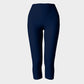 Solid Adult Capris - Navy - SummerTies