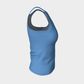 Solid Fitted Tank Top - Blue - SummerTies