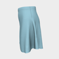 Solid Flare Skirt - Light Blue - SummerTies