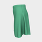 Solid Flare Skirt - Light Green - SummerTies