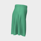 Solid Flare Skirt - Light Green - SummerTies