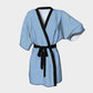 Anchor Dream Kimono Robe - Light Blue - SummerTies