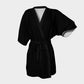 Solid Kimono Robe - Black - SummerTies