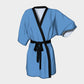 Solid Kimono Robe - Blue - SummerTies